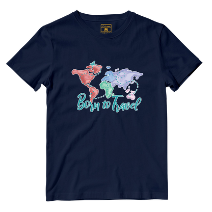 Cotton Shirt: Born To Travel