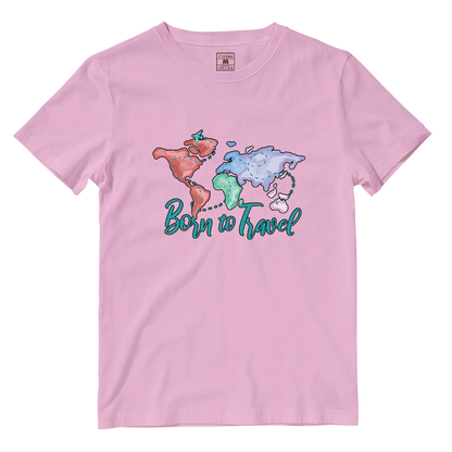 Cotton Shirt: Born To Travel