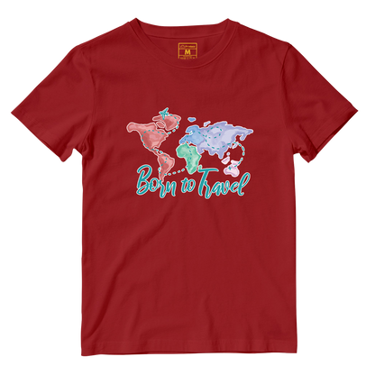 Cotton Shirt: Born To Travel