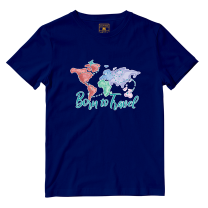 Cotton Shirt: Born To Travel