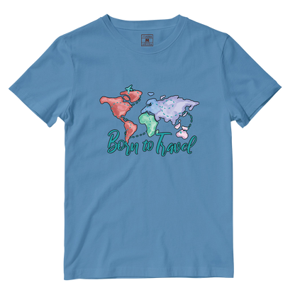 Cotton Shirt: Born To Travel