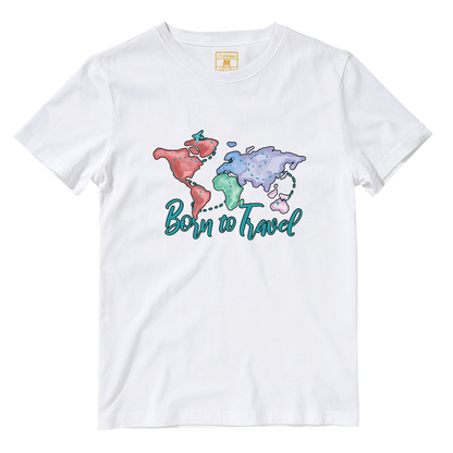 Cotton Shirt: Born To Travel