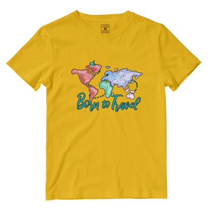 Cotton Shirt: Born To Travel