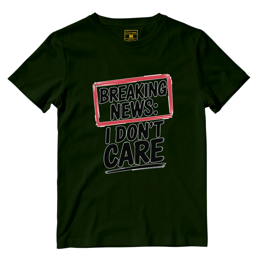 Cotton Shirt: Breaking News