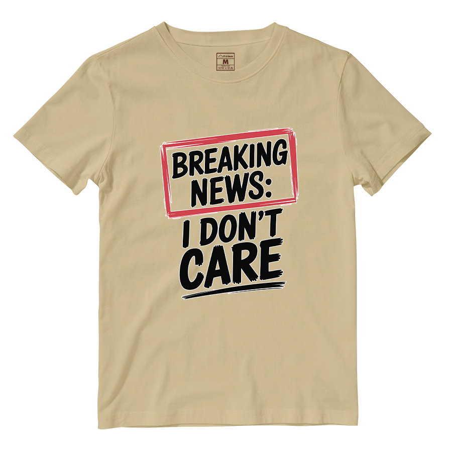 Cotton Shirt: Breaking News