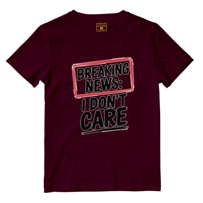 Cotton Shirt: Breaking News