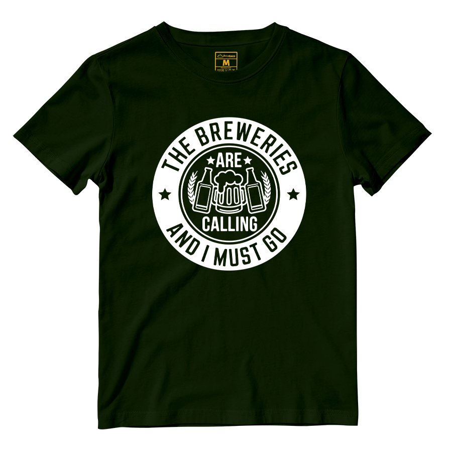 Cotton Shirt: Breweries Calling