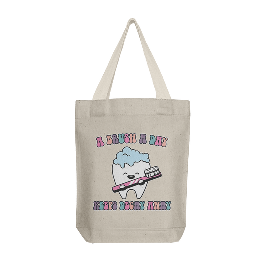 Tote Bag: Brush A Day