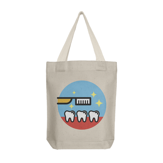 Tote Bag: Brush Sparkle