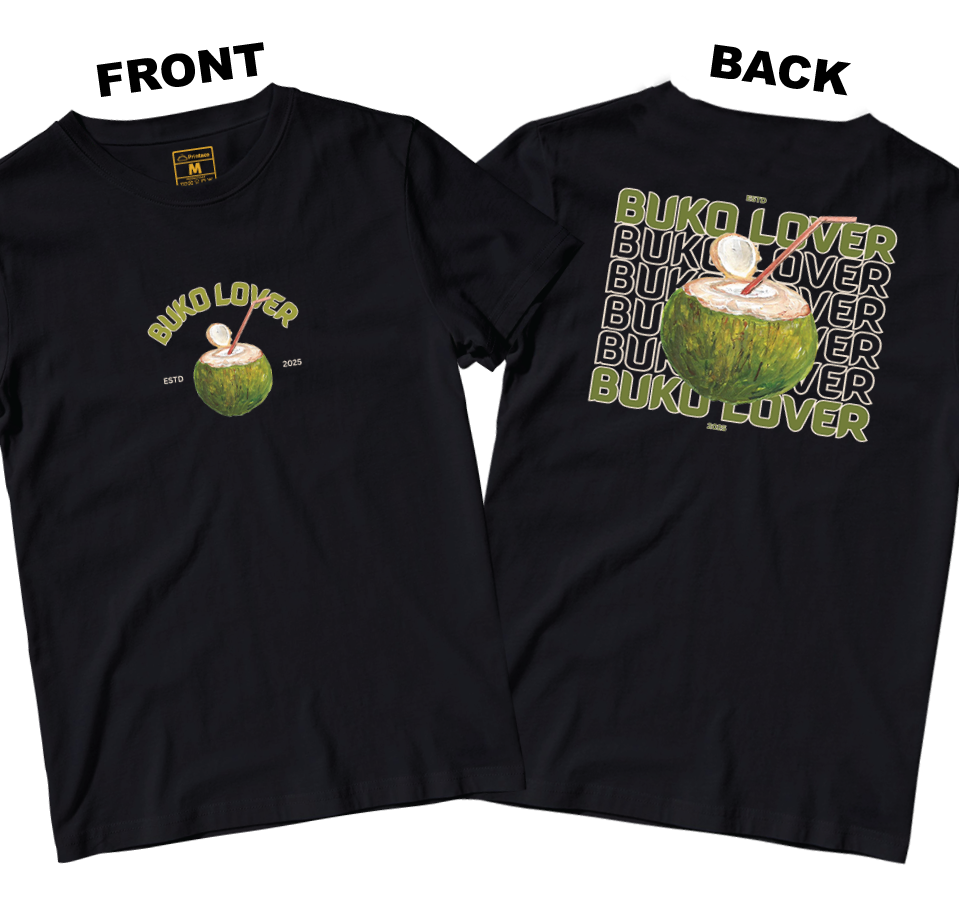 Cotton Shirt: Buko Lover (Front and Back)