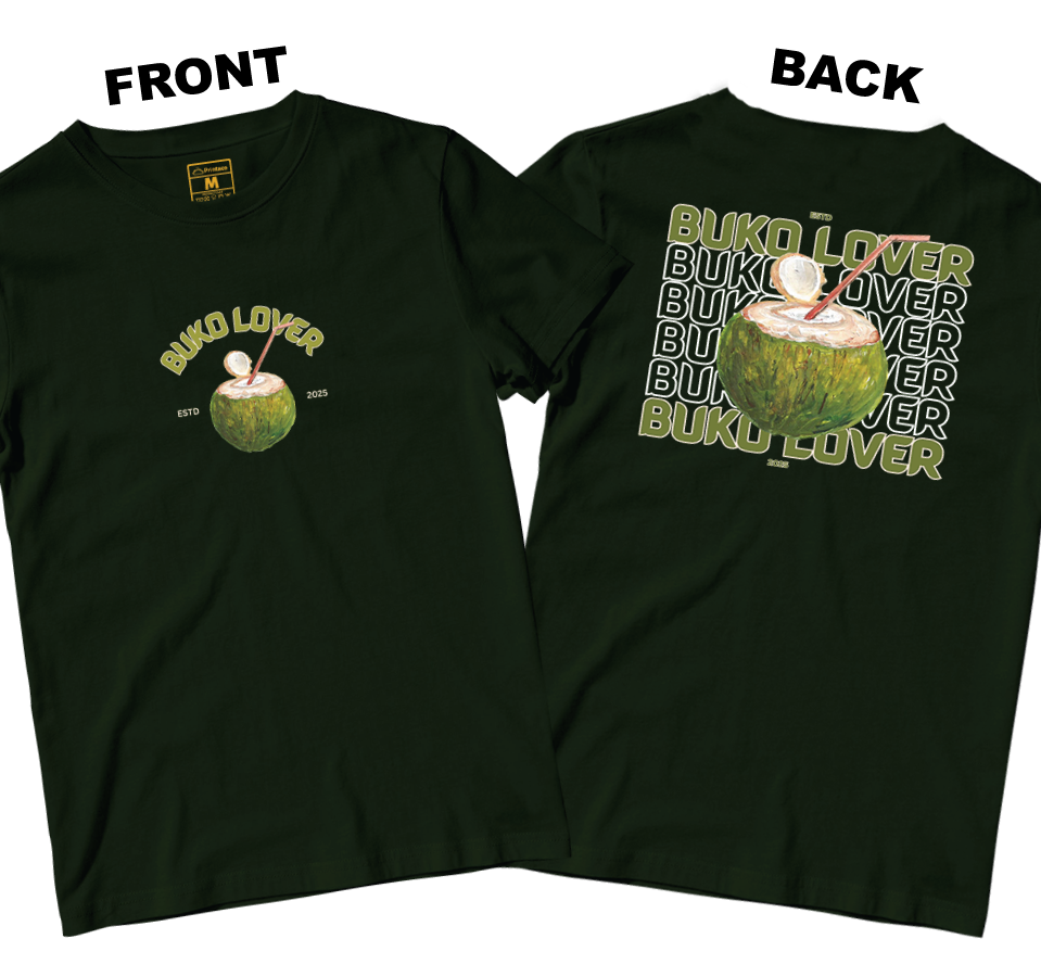 Cotton Shirt: Buko Lover (Front and Back)