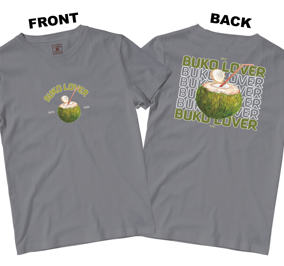 Cotton Shirt: Buko Lover (Front and Back)