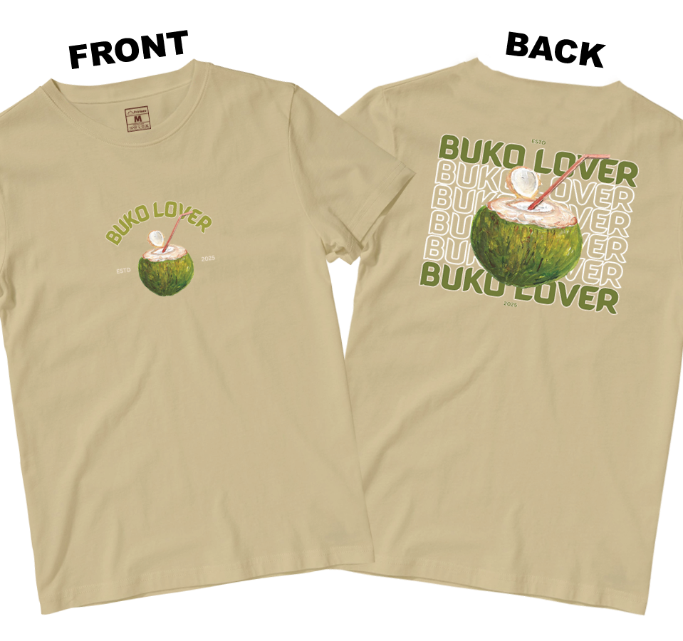 Cotton Shirt: Buko Lover (Front and Back)