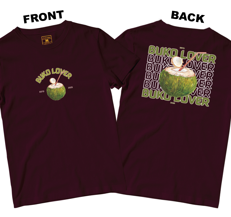 Cotton Shirt: Buko Lover (Front and Back)