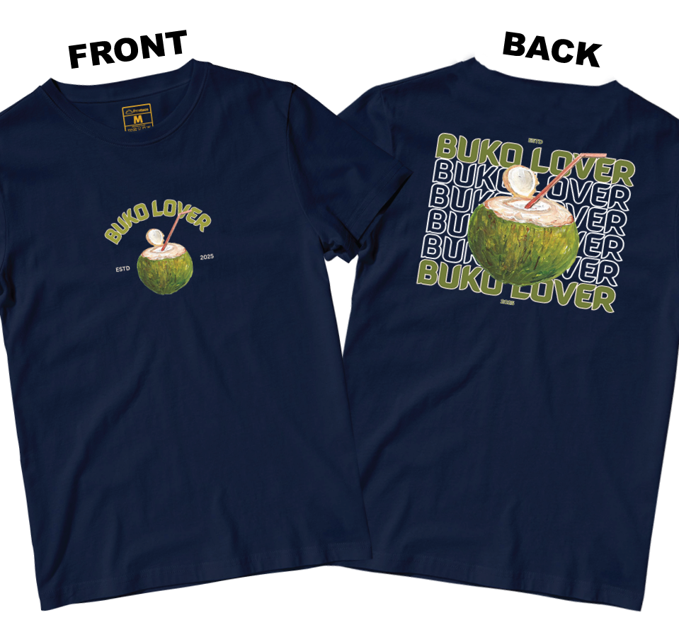 Cotton Shirt: Buko Lover (Front and Back)