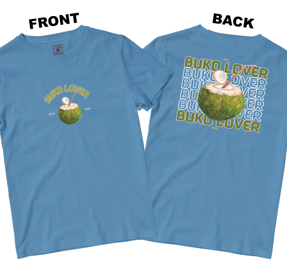 Cotton Shirt: Buko Lover (Front and Back)