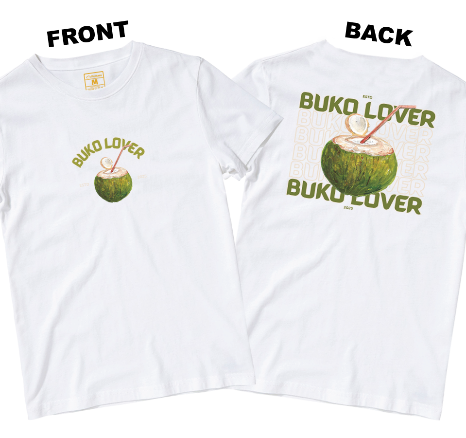 Cotton Shirt: Buko Lover (Front and Back)
