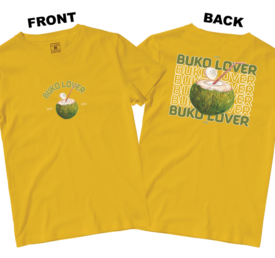 Cotton Shirt: Buko Lover (Front and Back)