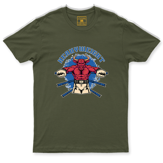 Drifit Shirt: Bull Heavy Weight