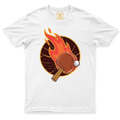 Drifit Shirt: Burning Table Tennis