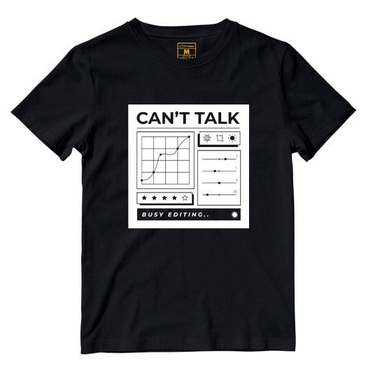 Cotton Shirt: Busy Editing