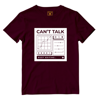 Cotton Shirt: Busy Editing