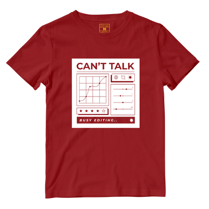 Cotton Shirt: Busy Editing