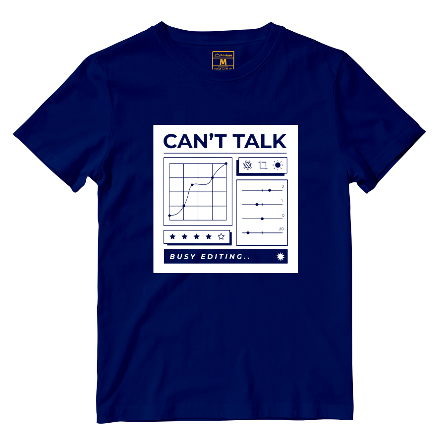 Cotton Shirt: Busy Editing