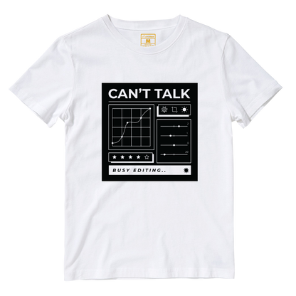 Cotton Shirt: Busy Editing