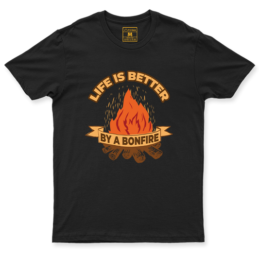Drifit Shirt: By A Bonfire