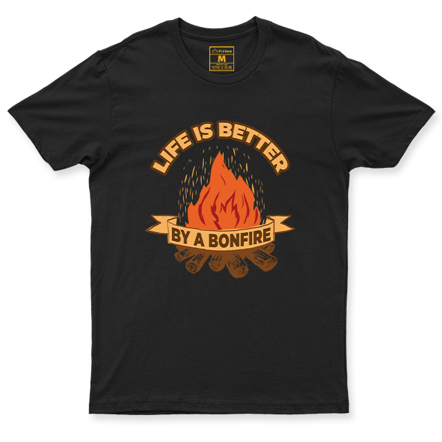 Drifit Shirt: By A Bonfire