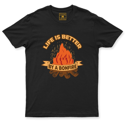 Drifit Shirt: By A Bonfire