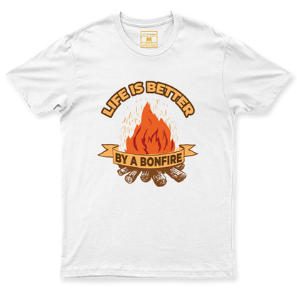 Drifit Shirt: By A Bonfire