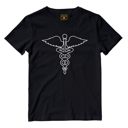 Cotton Shirt: Caduceus