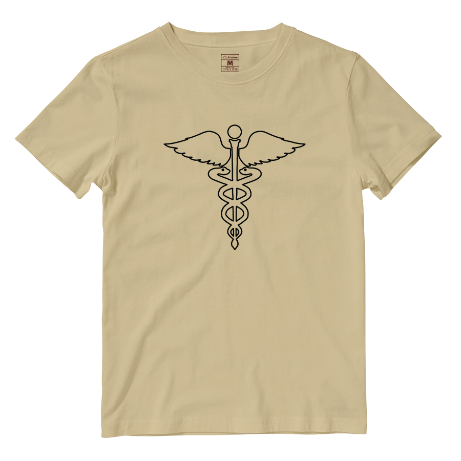 Cotton Shirt: Caduceus