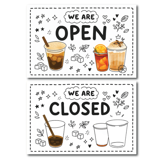 Door Sign: Cafe Doodle