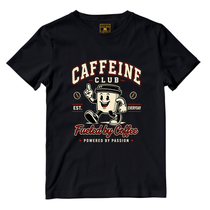 Cotton Shirt: Caffeine Club