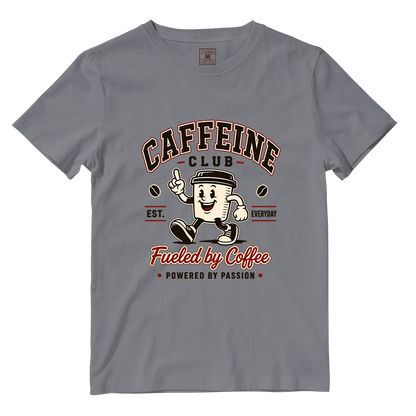 Cotton Shirt: Caffeine Club