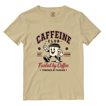 Cotton Shirt: Caffeine Club