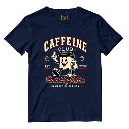 Cotton Shirt: Caffeine Club