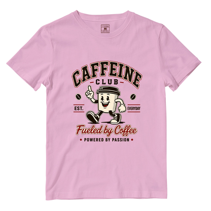 Cotton Shirt: Caffeine Club
