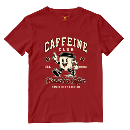 Cotton Shirt: Caffeine Club