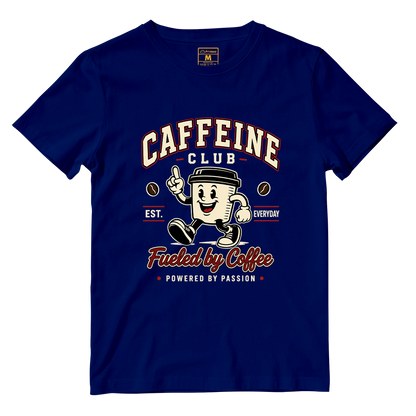 Cotton Shirt: Caffeine Club