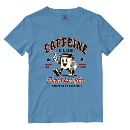 Cotton Shirt: Caffeine Club
