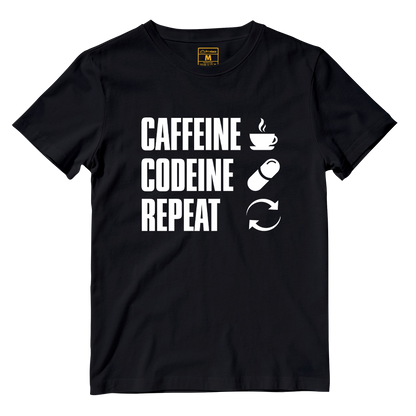 Cotton Shirt: Caffeine Codeine Repeat