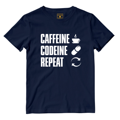 Cotton Shirt: Caffeine Codeine Repeat