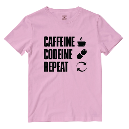 Cotton Shirt: Caffeine Codeine Repeat
