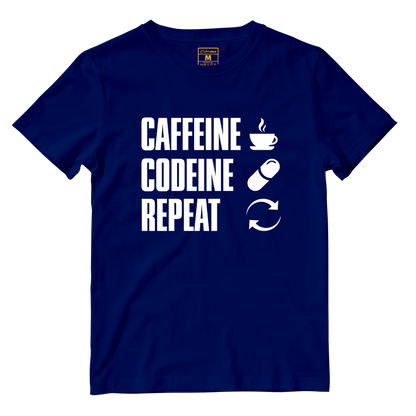 Cotton Shirt: Caffeine Codeine Repeat