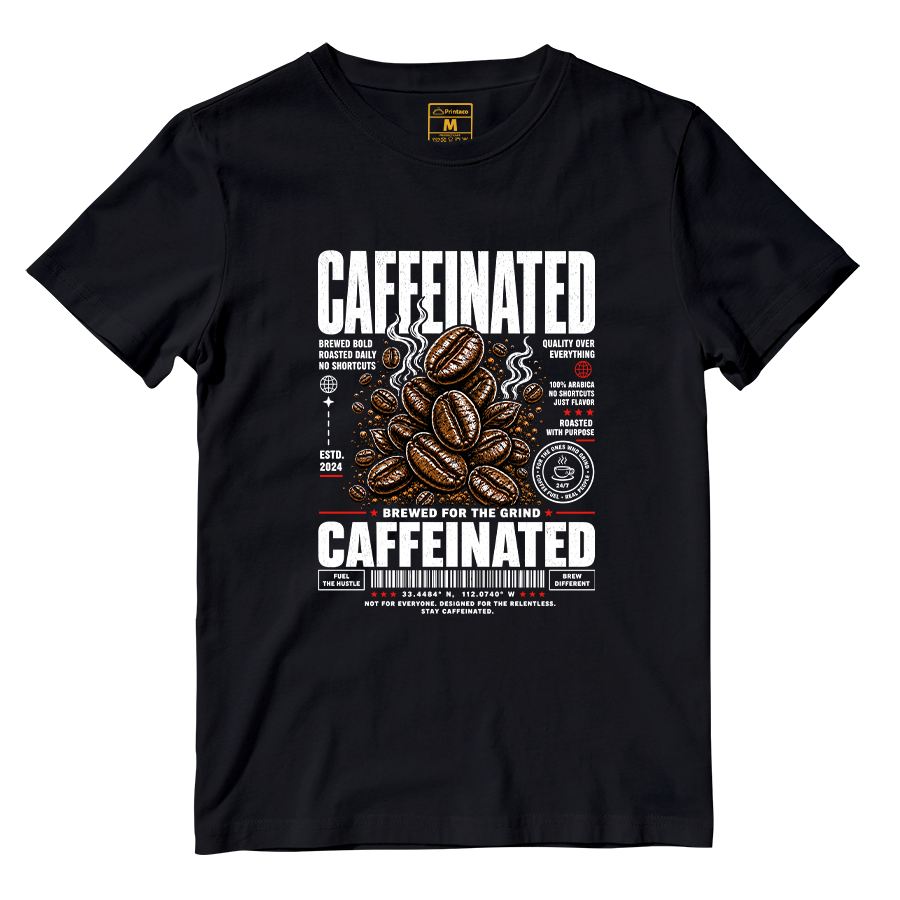 Cotton Shirt: Caffeineted