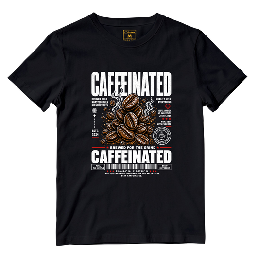 Cotton Shirt: Caffeineted